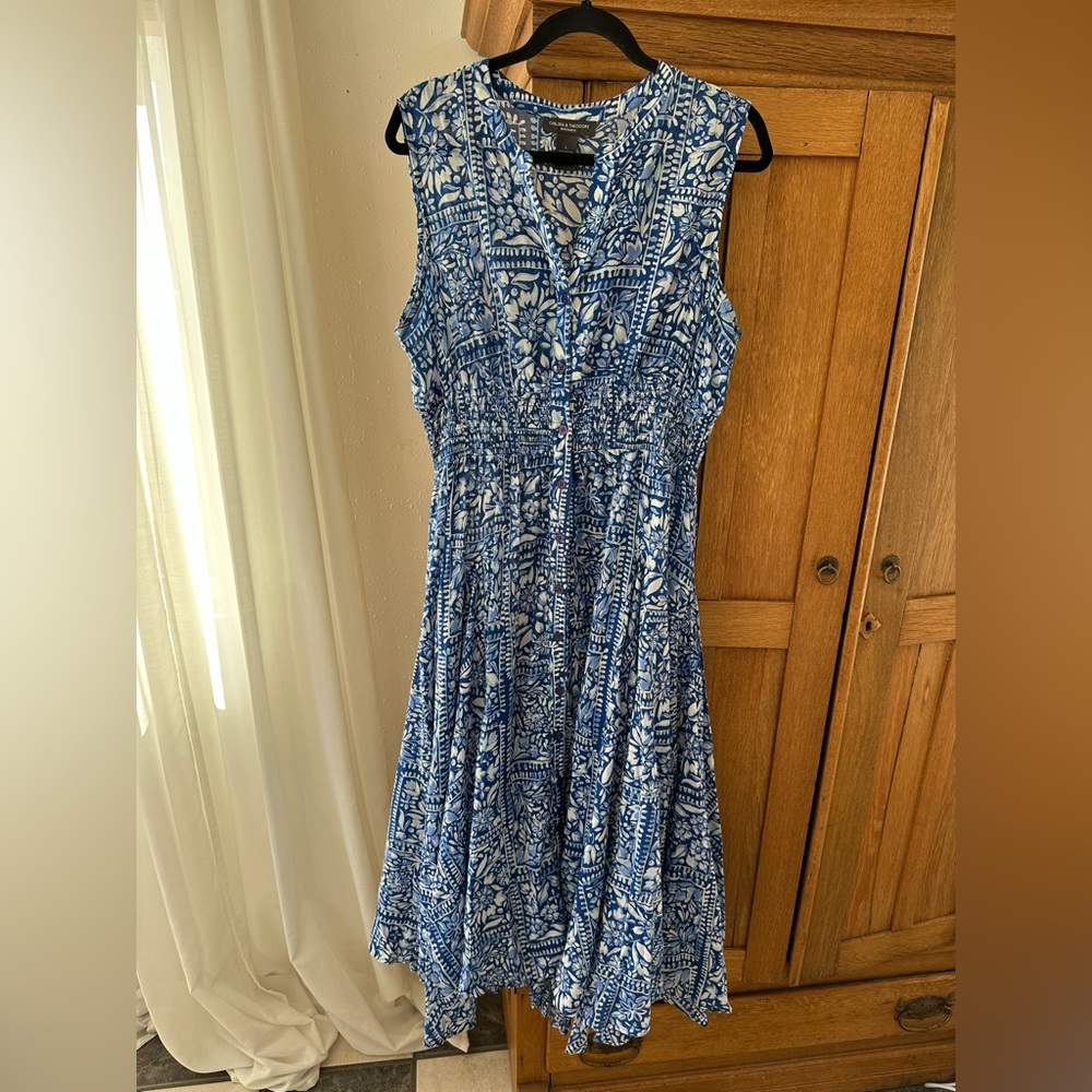 Chelsea & Theodore Maxi Dress, size Large